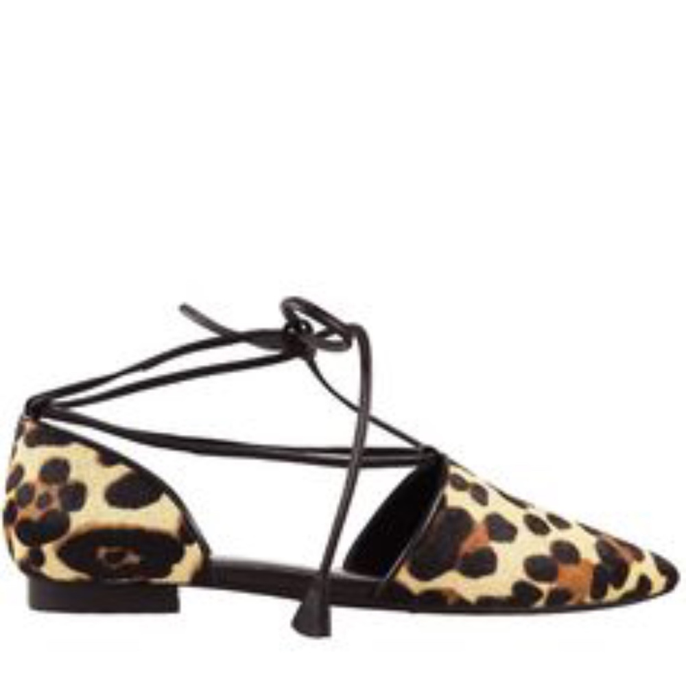Wittner Sabino Ocelot Lace Up Flats